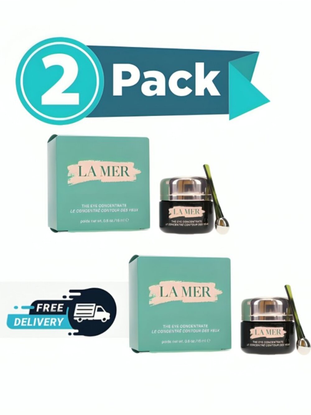 La Mer The Eye Concentrate 0.5 oz / 15 ml | Luxury Hydrating Eye Cream Branded